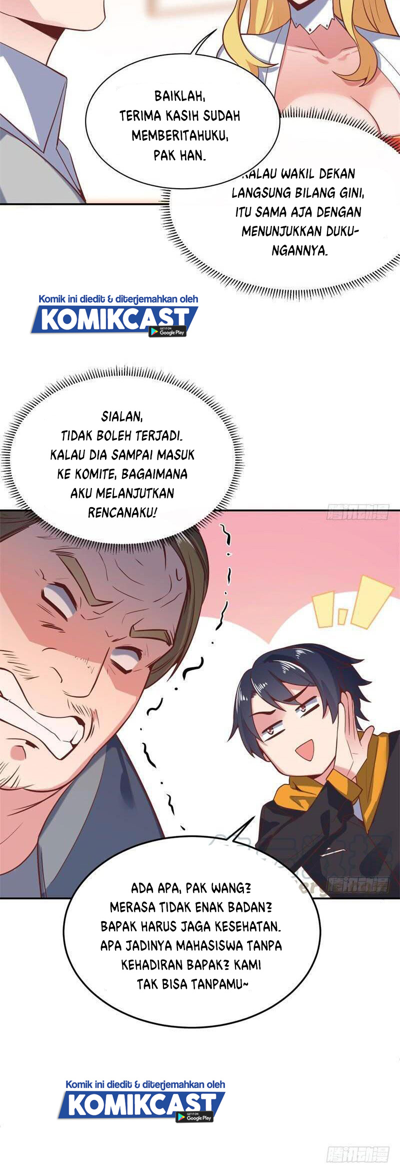 Carrying The Goddess Along Chapter 46 Gambar 17